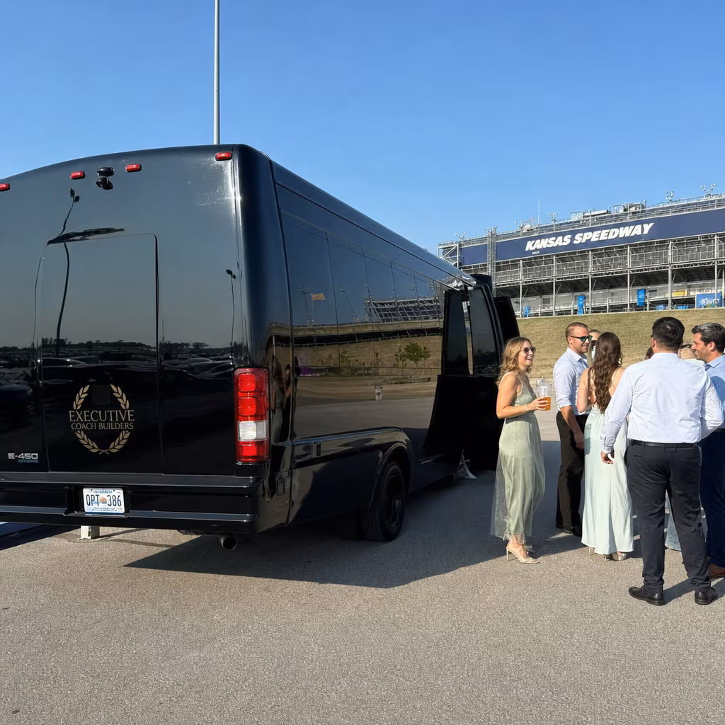 Rent a Bus to Kansas Speedway
