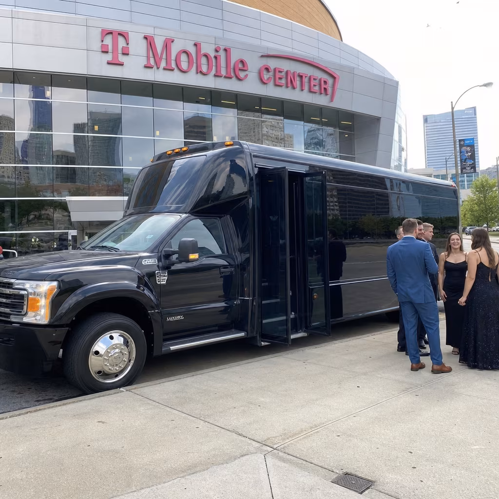 Rent a Bus to T-Mobile Center