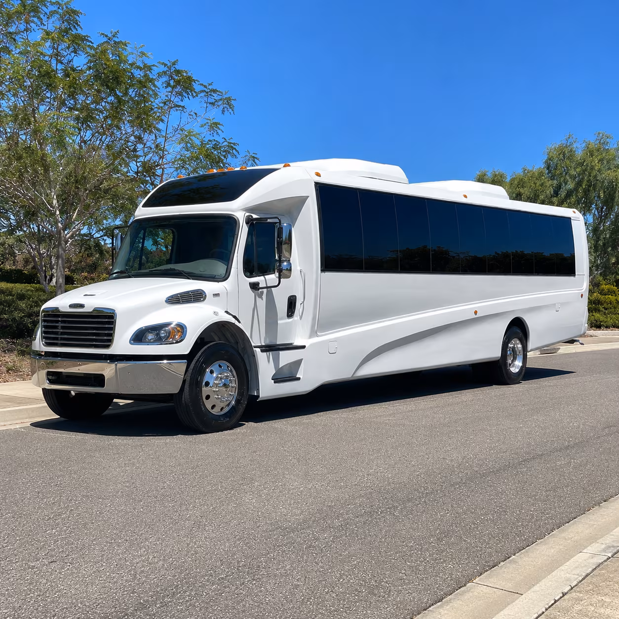 Kansas City Airport Shuttle & Transportation party bus exterior