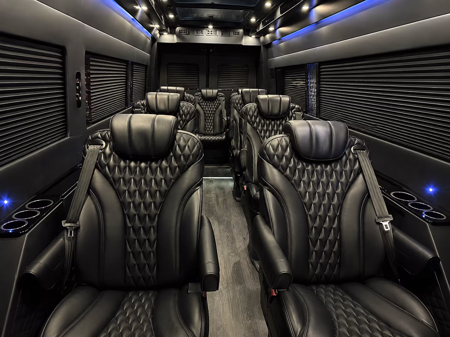 Kansas City Airport Shuttle & Transportation party bus exterior