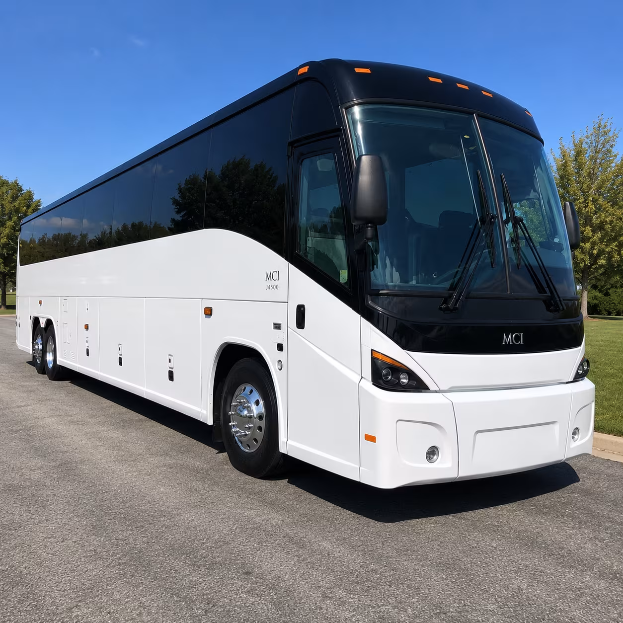 Kansas City Airport Shuttle & Transportation party bus exterior