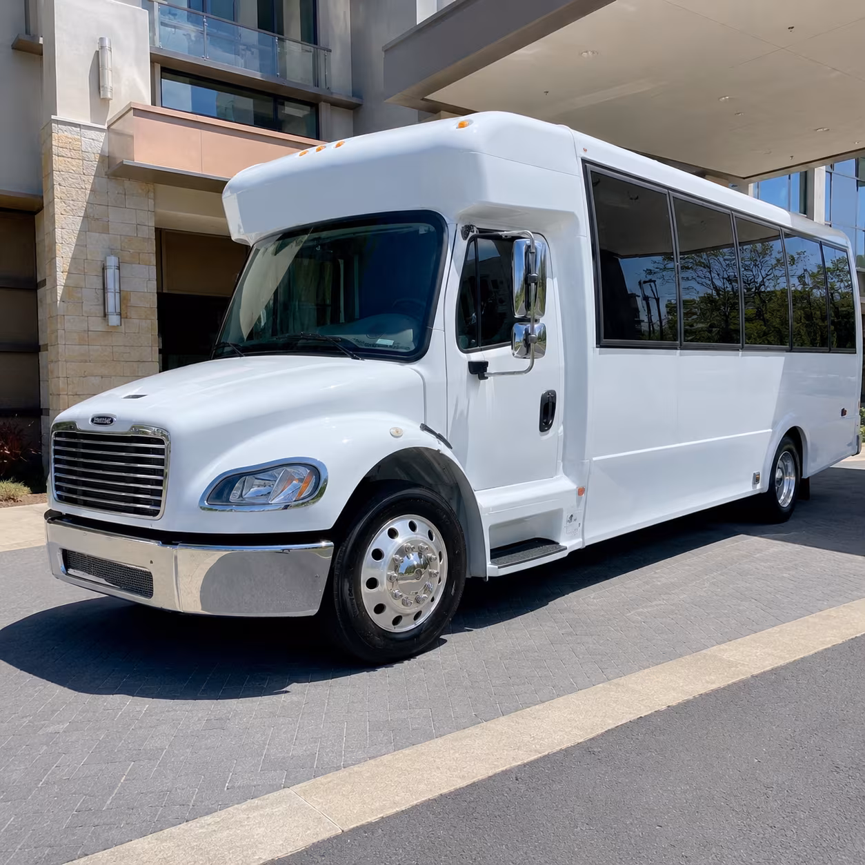 Kansas City Airport Shuttle & Transportation party bus exterior