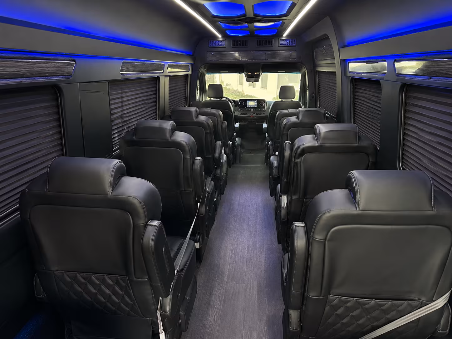 Kansas City Airport Shuttle & Transportation party bus exterior