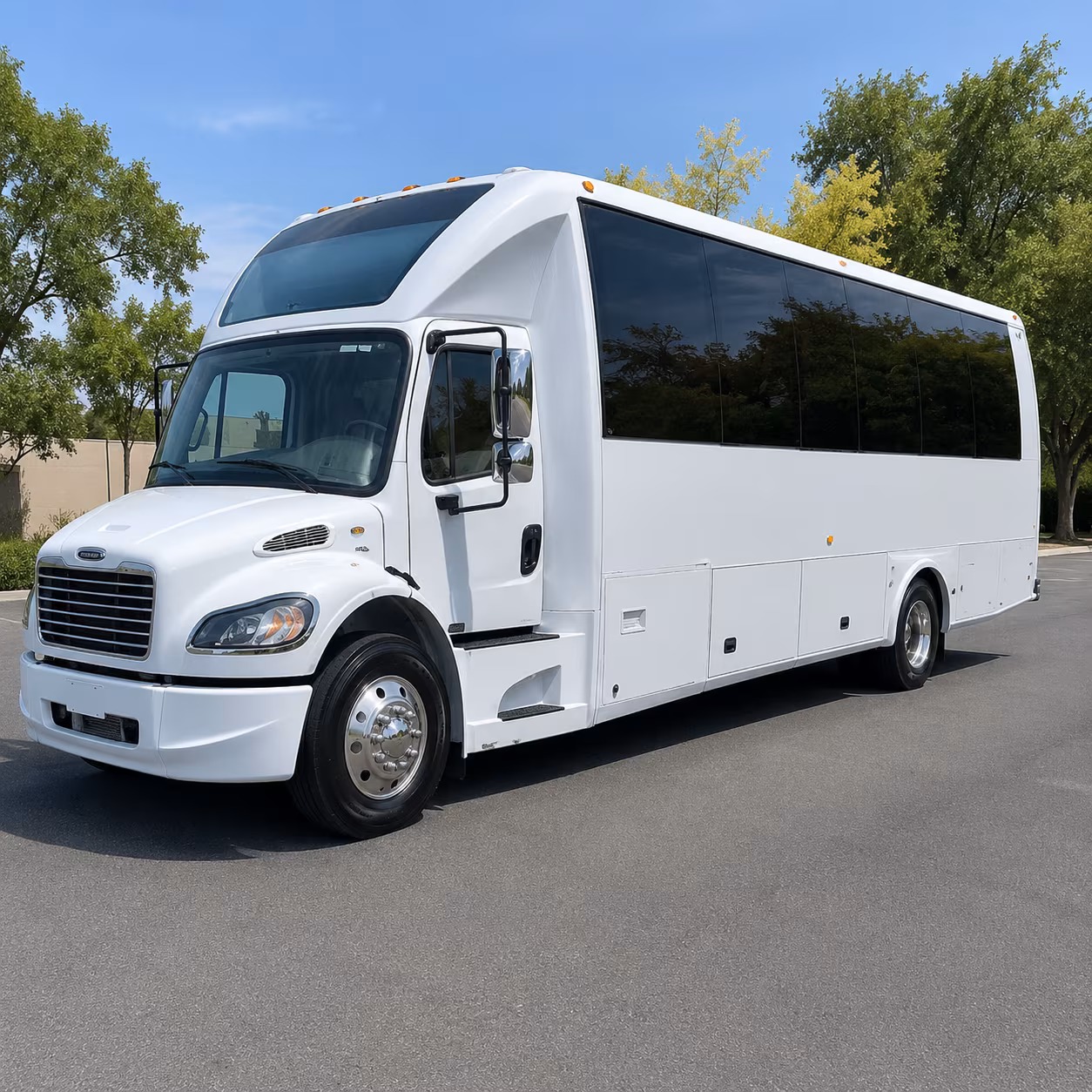 Kansas City Bachelor & Bachelorette Transportation party bus exterior