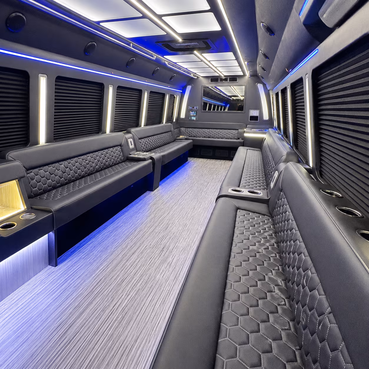 Kansas City Concert & Music Festival Transportation party bus exterior