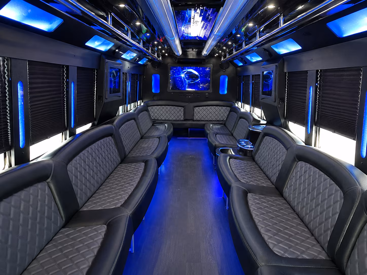 Kansas City Concert & Music Festival Transportation party bus exterior