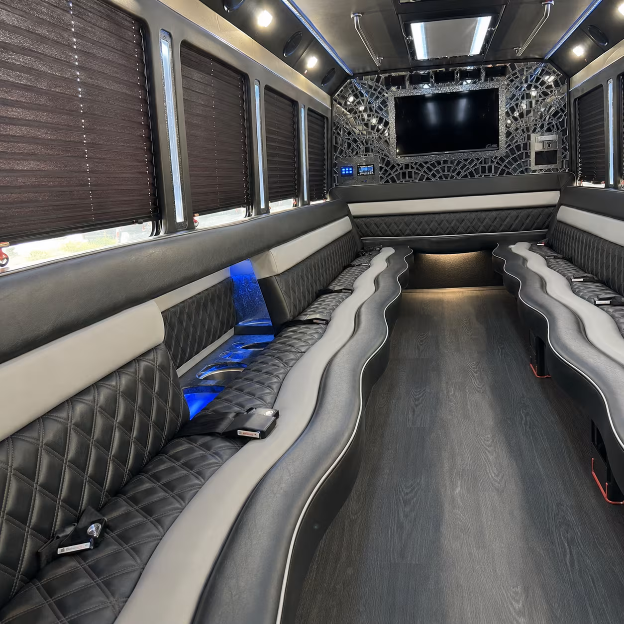 Kansas City Concert & Music Festival Transportation party bus exterior