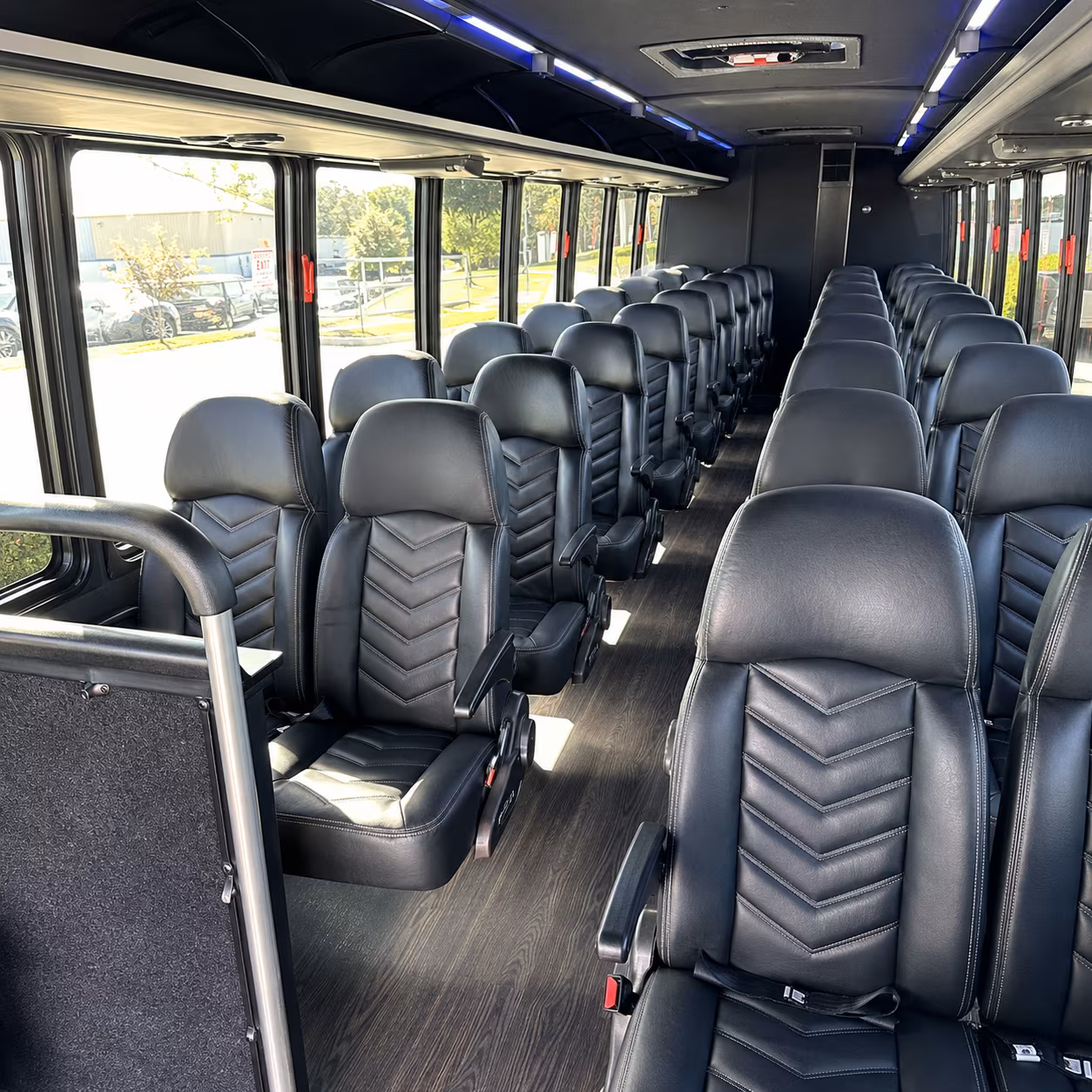Kansas City Corporate Transportation party bus exterior