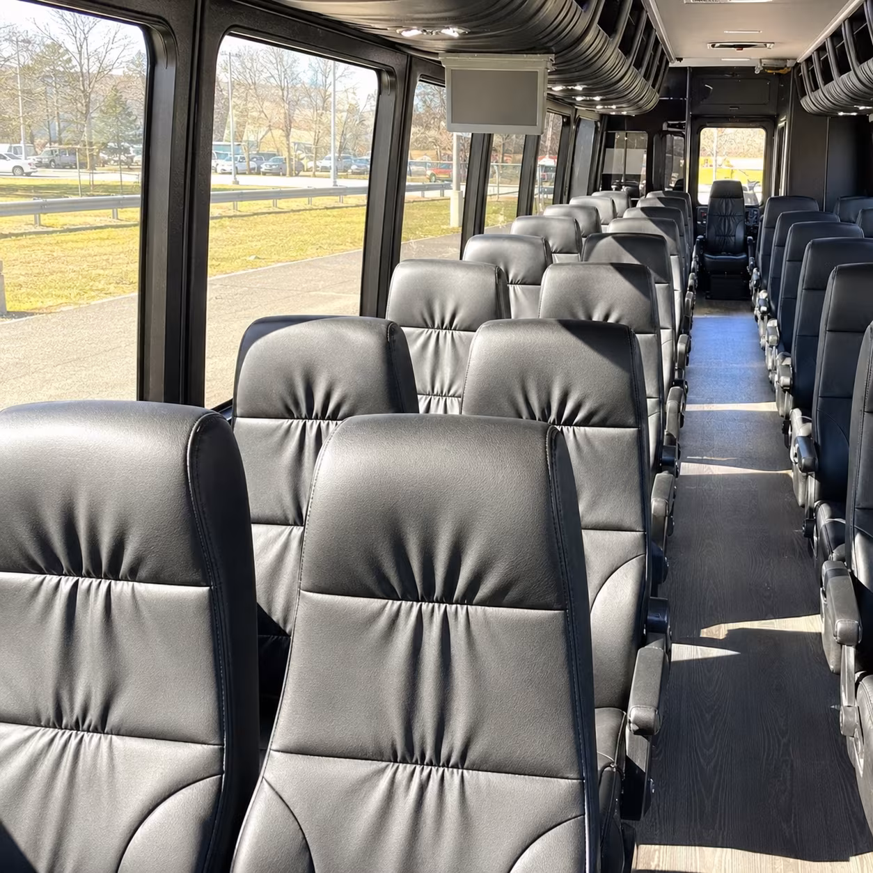 Kansas City Corporate Transportation party bus exterior