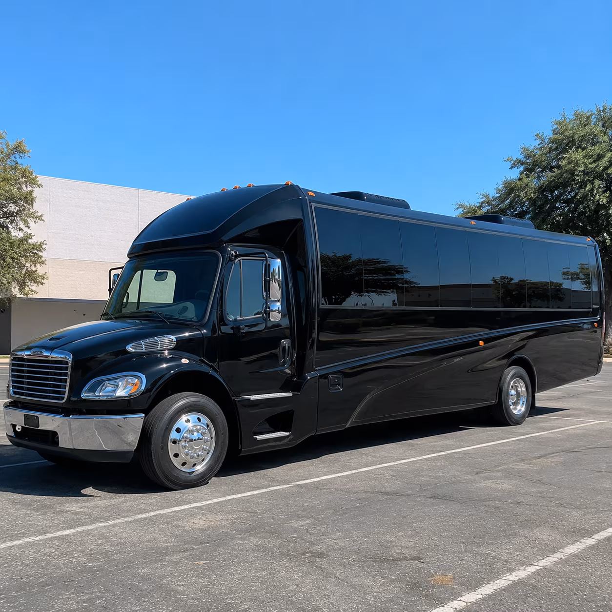 Kansas City Corporate Transportation party bus exterior