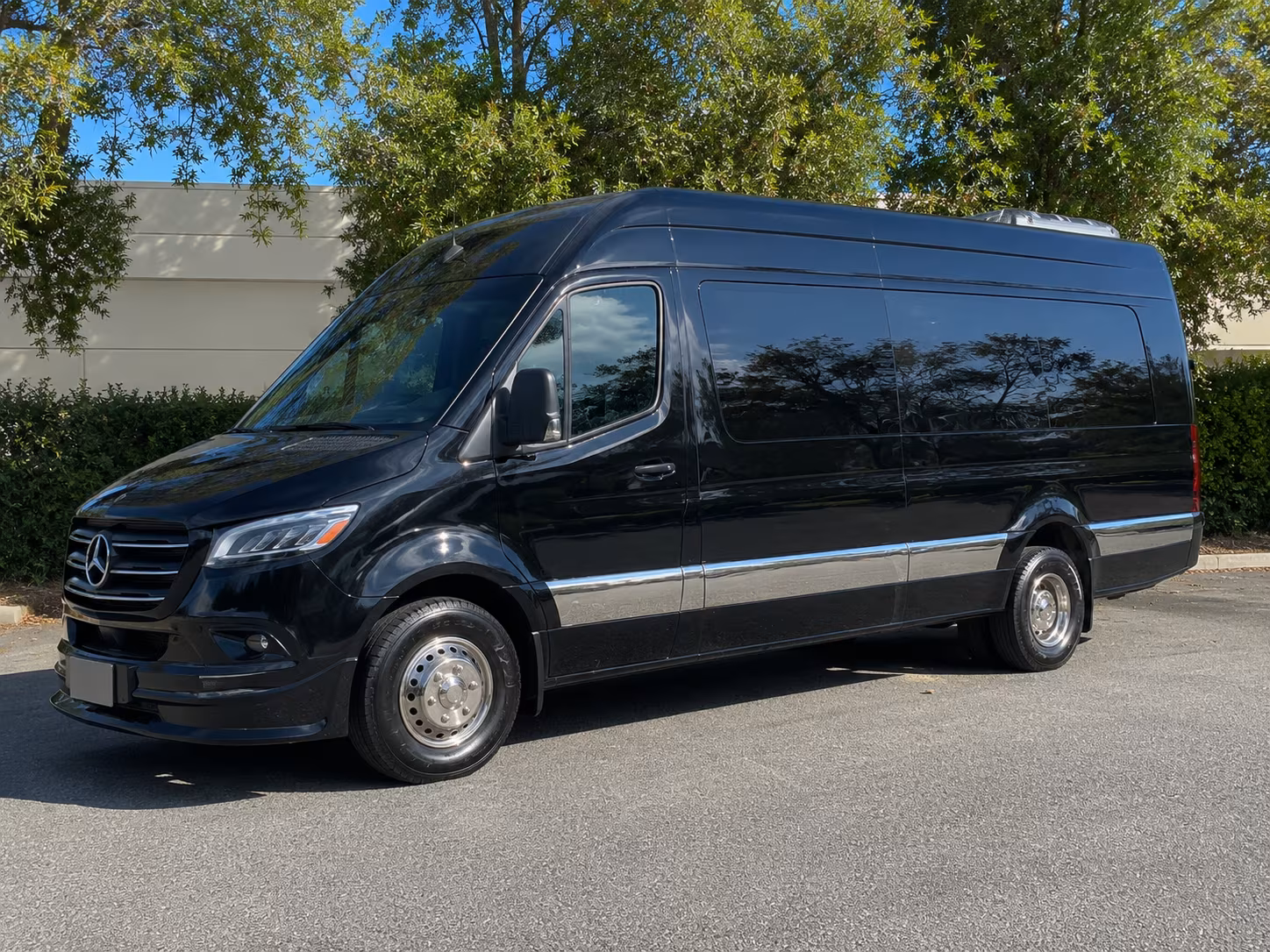Kansas City Corporate Transportation party bus exterior