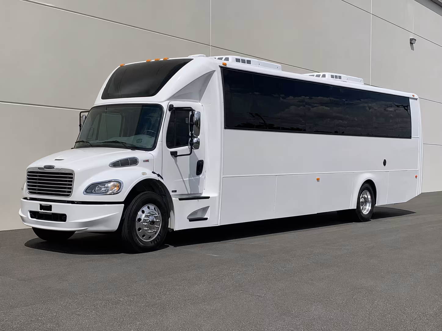 Kansas City Prom & Homecoming Transportation party bus exterior