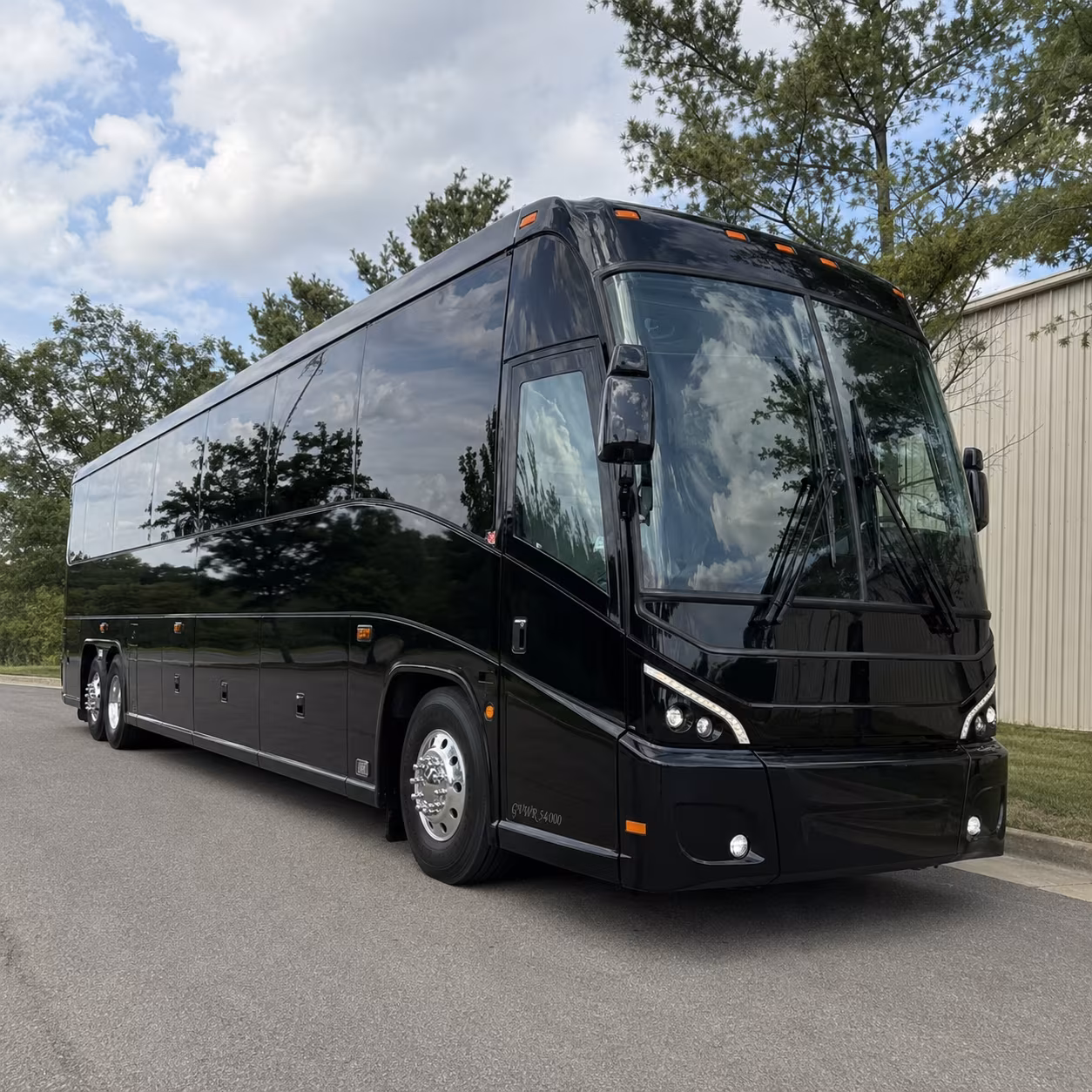 Kansas City School Event Transportation party bus interior