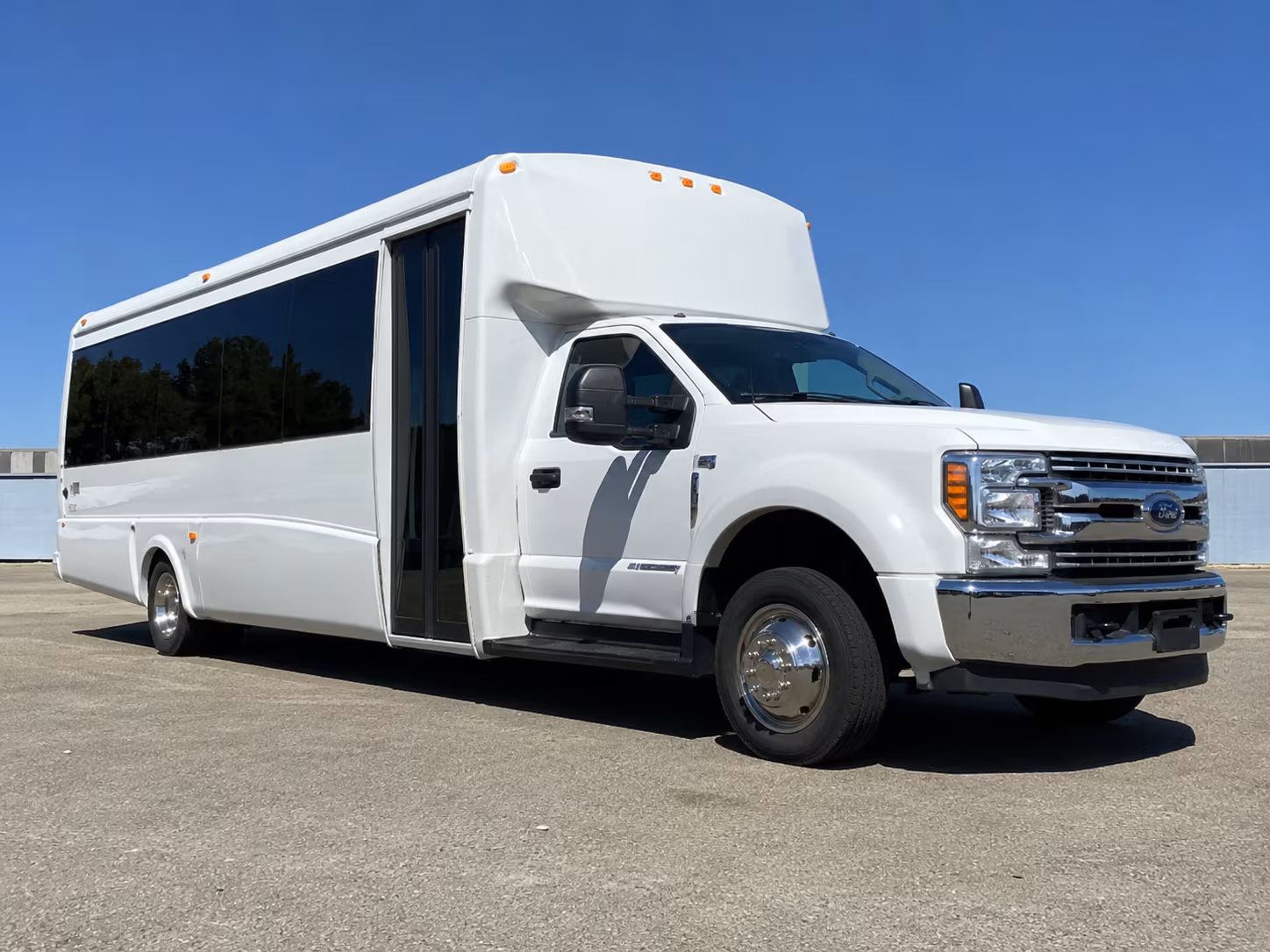 Kansas City School Event Transportation party bus exterior