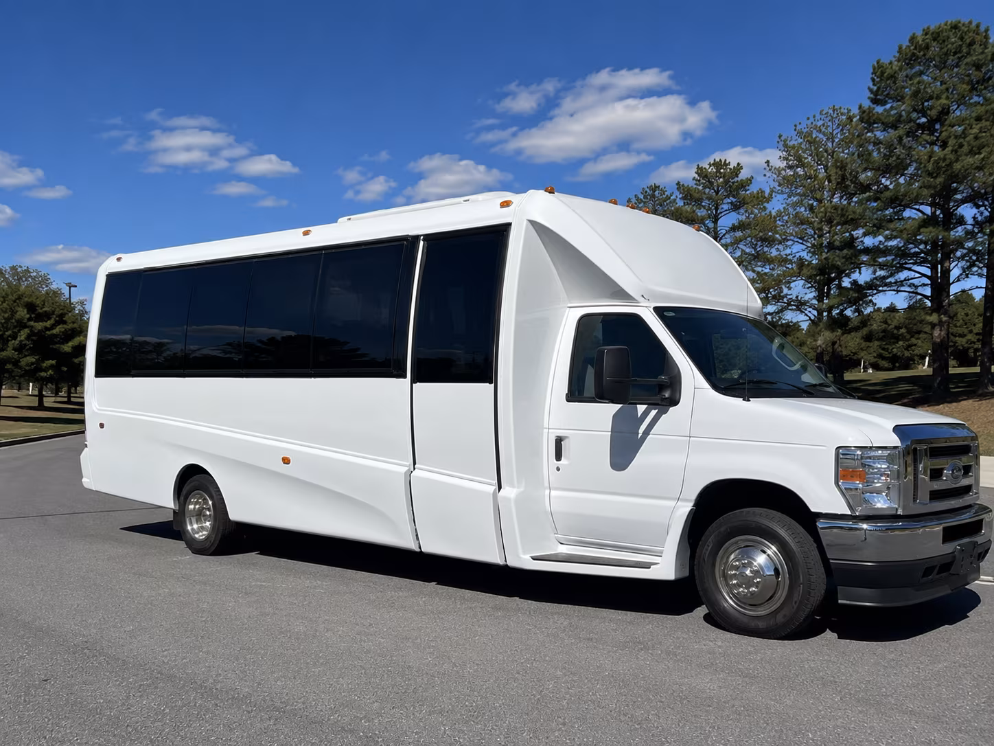 Kansas City Sporting Event Transportation party bus exterior