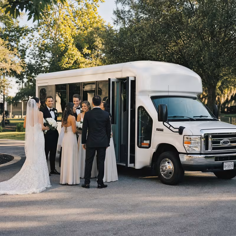 Kansas City Wedding Transportation fleet vehicle