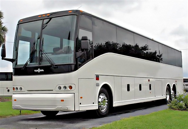 Kansas City 56 Passenger Charter Bus